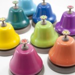 Bells Desk Metal - Set of 8 Bells Desk Metal - Set of 8